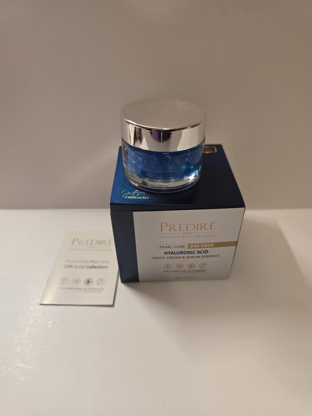 Predire Paris Pearl Core 24K Gold Hyaluronic Acid Night Cream & Serum Essence